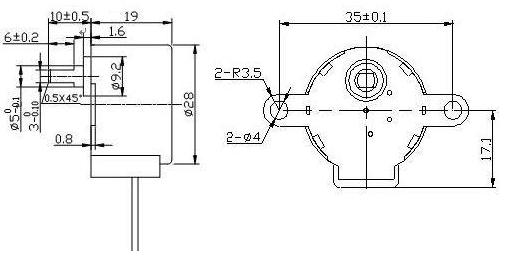 Stepping motor m49sp 2k схема подключения